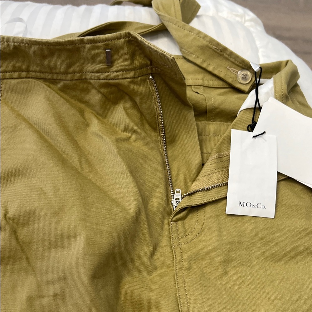 Women's Olive Midi Skirt
